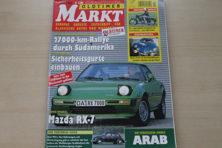 Deckblatt Oldtimer Markt (03/2002)
